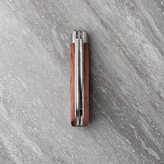 Twin Blade Hardwood Handle Pocket Knife 6 Twin Blade Hardwood Handle Pocket Knife - Image 4