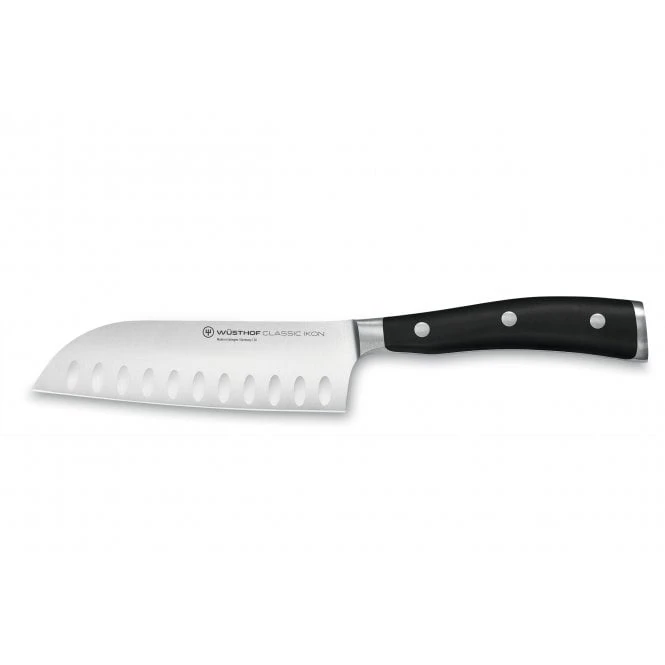 Wusthof Classic Ikon Santoku Fluted 14cm 3 Wusthof Classic Ikon Santoku Fluted 14cm