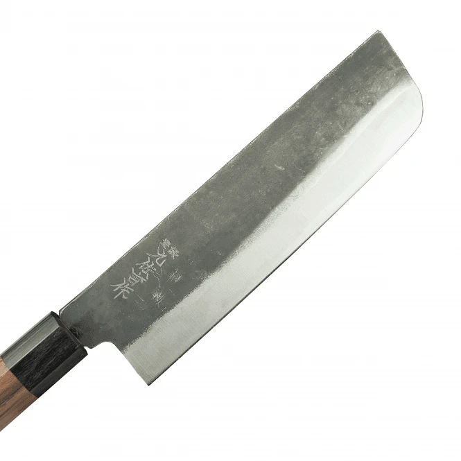 Kyusakichi Aogami Super Blue 18cm Nakiri Knife 4 Kyusakichi Aogami Super Blue 18cm Nakiri Knife - Image 2