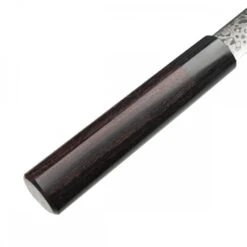 Yoshida Hamono Kyusakichi Kyusakichi 69 Layered Damascus ZA-18 Steel Blade 16.5cm Nakiri Knife -Knives From Japans yoshida hamono kyusakichi kyusakichi 69 layered damascus za 18 steel blade 16 5cm nakiri knife p1653 9312 image