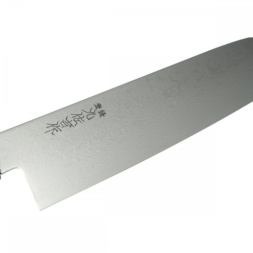 Yoshida Hamono Kyusakichi Kyusakichi 69 Layered Damascus ZA-18 Steel Blade 21cm Gyutou Knife 4 Yoshida Hamono Kyusakichi Kyusakichi 69 Layered Damascus ZA-18 Steel Blade 21cm Gyutou Knife - Image 2