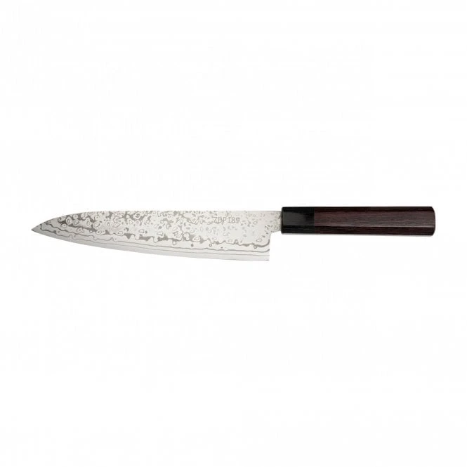 Yoshida Hamono ZDP-189 Mirror Damascus 21cm Gyuto Chef Knife - Rosewood Handle 3 Yoshida Hamono ZDP-189 Mirror Damascus 21cm Gyuto Chef Knife - Rosewood Handle