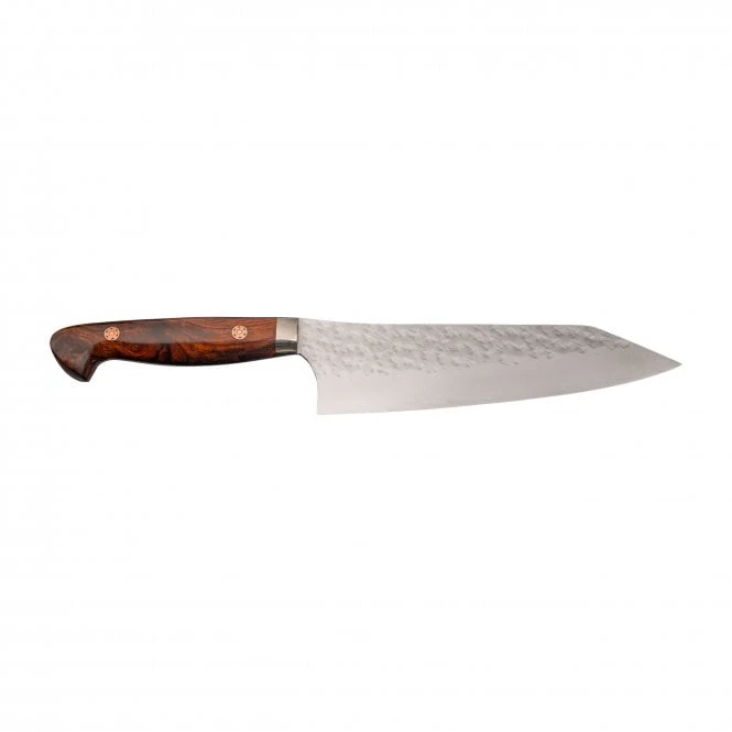 Yu Kurosaki SG2 Senko Santoku With Ironwood Handle 3 Yu Kurosaki SG2 Senko Santoku With Ironwood Handle